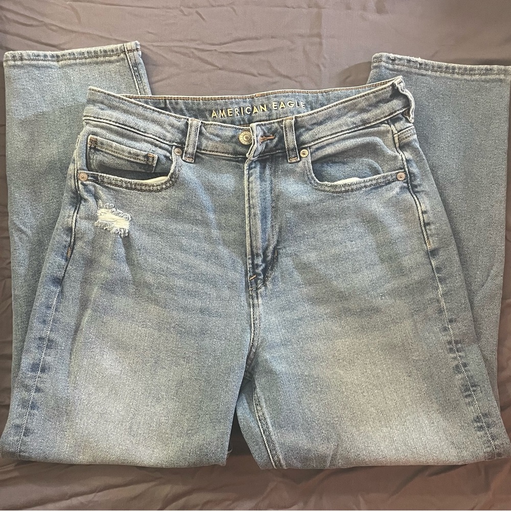 American Eagle Mom Jean 8 short